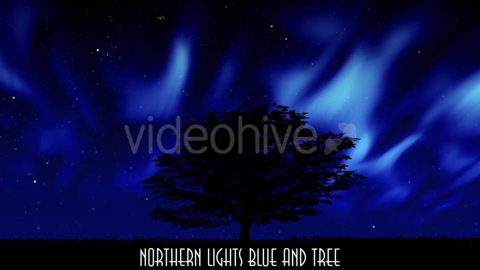 Northern Lights Blue Videohive 9649353 Motion Graphics Image 9