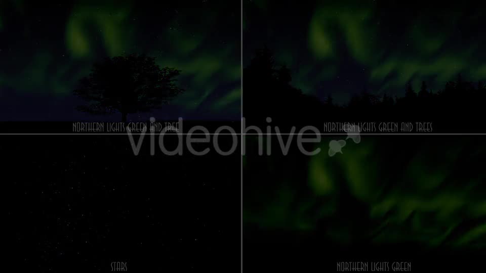 Northern Lights Green Videohive 9677297 Motion Graphics Image 1