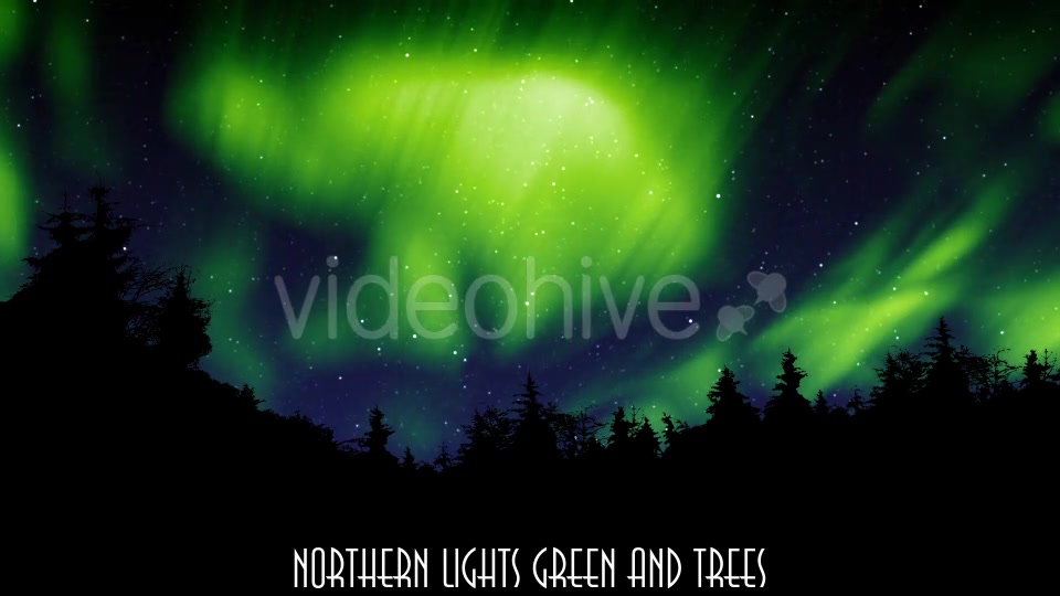 Northern Lights Green Videohive 9677297 Motion Graphics Image 11