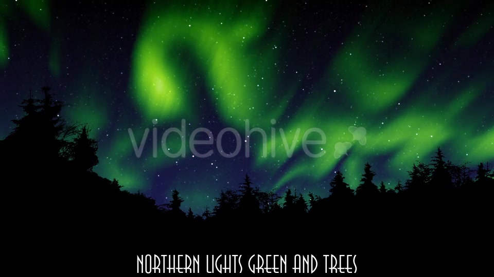 Northern Lights Green Videohive 9677297 Motion Graphics Image 12