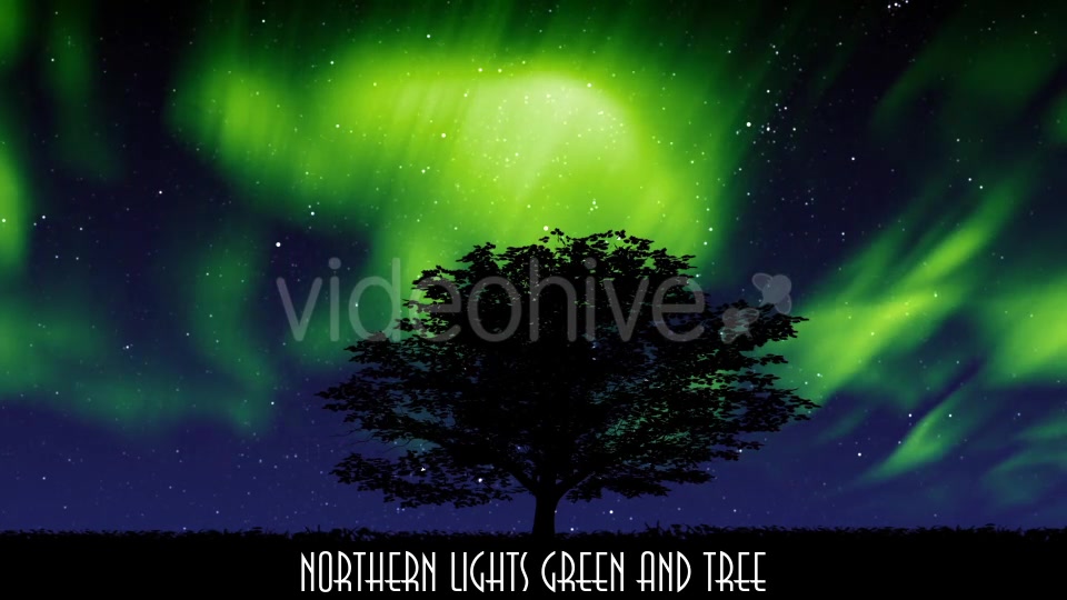 Northern Lights Green Videohive 9677297 Motion Graphics Image 8