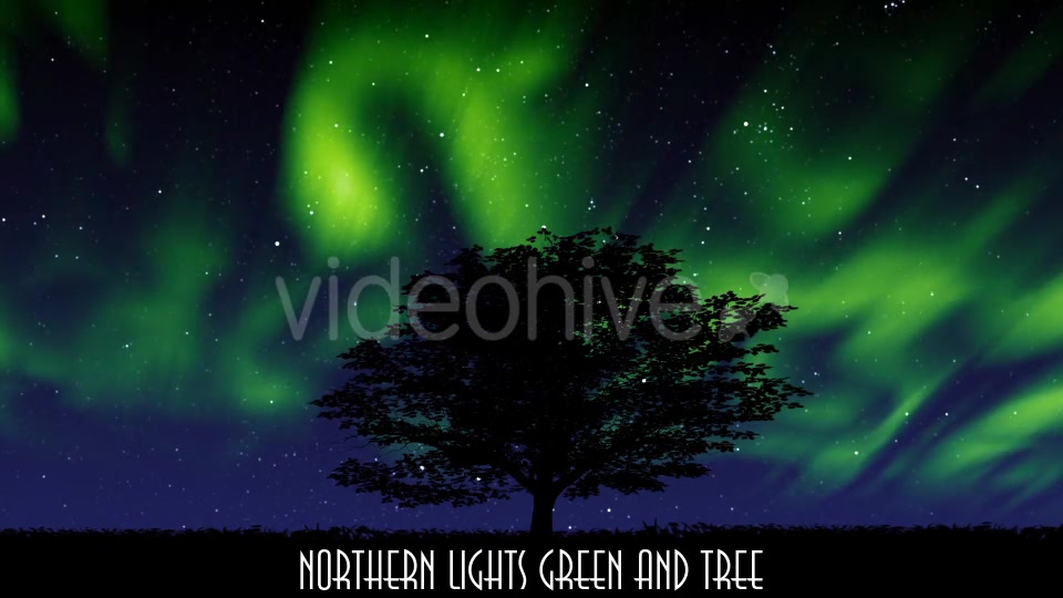 Northern Lights Green Videohive 9677297 Motion Graphics Image 9