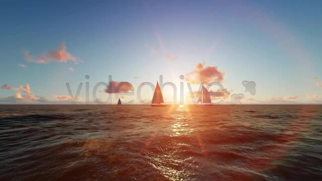 Ocean Sailing Sunshine Videohive 20373452 Motion Graphics Image 1