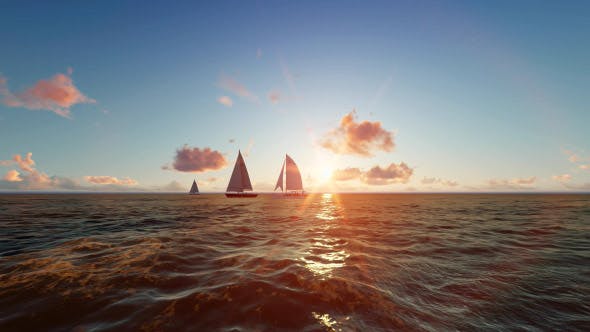 Ocean Sailing Sunshine - 20373452 Videohive Download