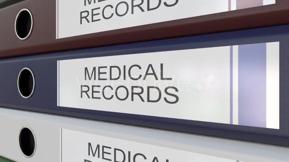 Office Binders with Medical Records Tags Videohive 19727678 Motion Graphics Image 7