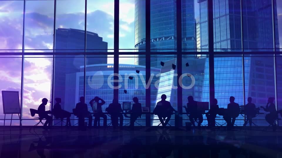 Office Staff And Their Leader Videohive 22372108 Motion Graphics Image 2
