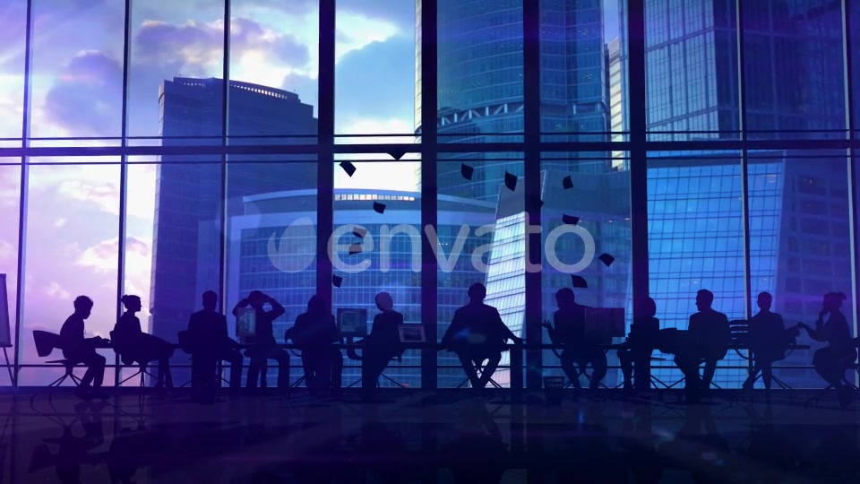 Office Staff And Their Leader Videohive 22372108 Motion Graphics Image 4