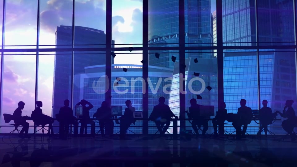 Office Staff And Their Leader Videohive 22372108 Motion Graphics Image 5