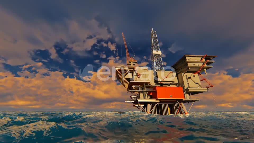 Offshore Oil Videohive 22039218 Motion Graphics Image 1