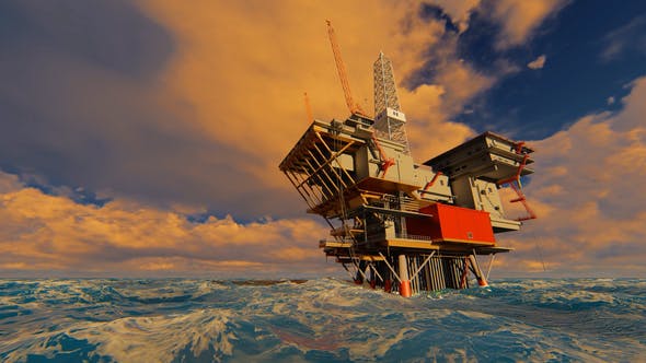 Offshore Oil - Download 22039218 Videohive
