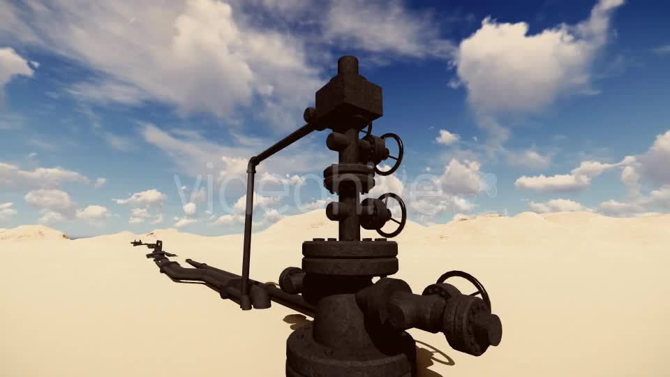 Oil Pump and Pipes Videohive 16513378 Motion Graphics Image 1