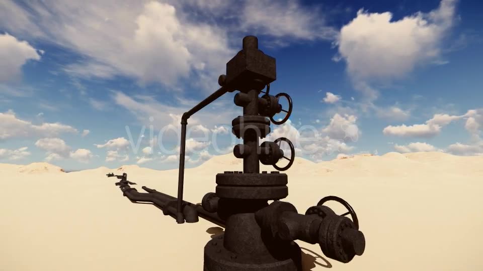 Oil Pump and Pipes Videohive 16513378 Motion Graphics Image 2
