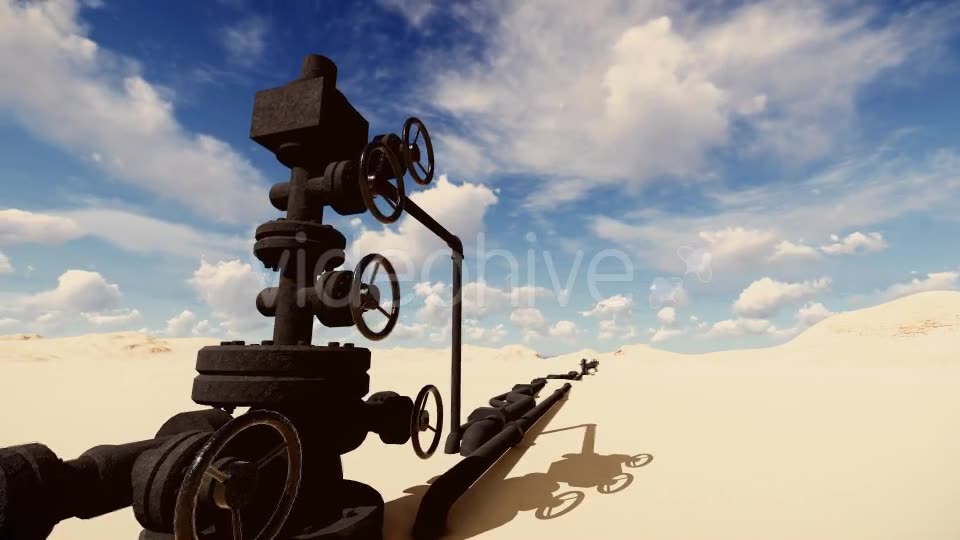 Oil Pump and Pipes Videohive 16513378 Motion Graphics Image 9