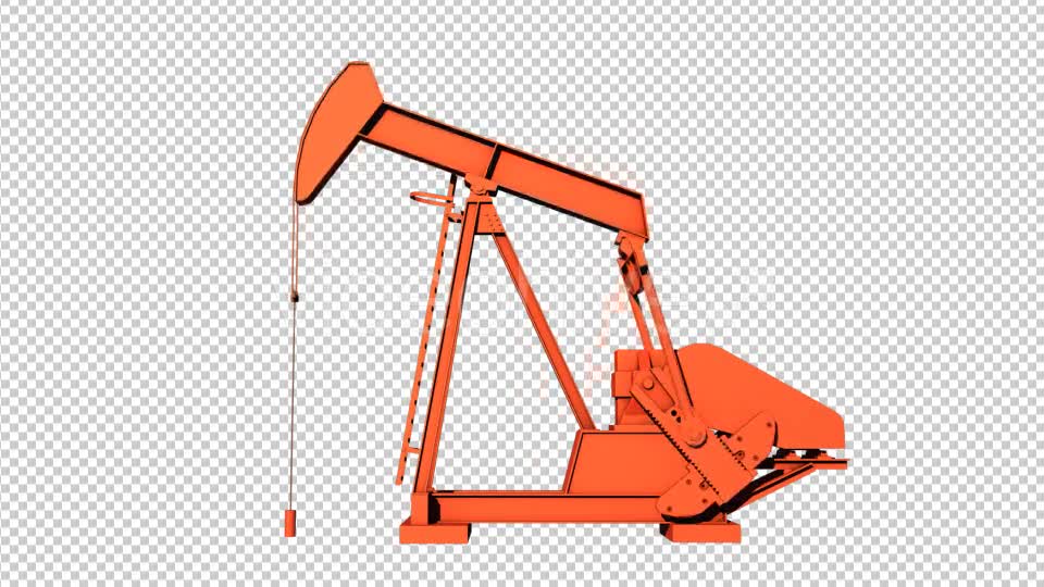 Oil Pump Oil Jack Videohive 18841621 Motion Graphics Image 1