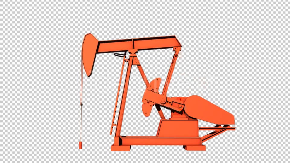 Oil Pump Oil Jack Videohive 18841621 Motion Graphics Image 3