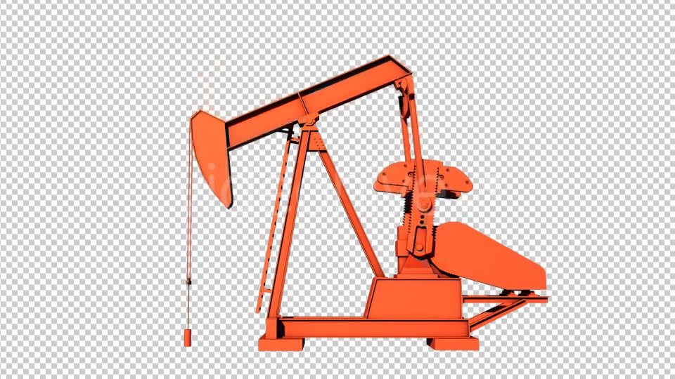 Oil Pump Oil Jack Videohive 18841621 Motion Graphics Image 4