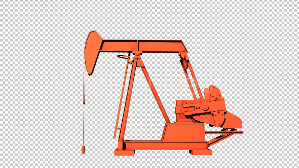 Oil Pump Oil Jack Videohive 18841621 Motion Graphics Image 5