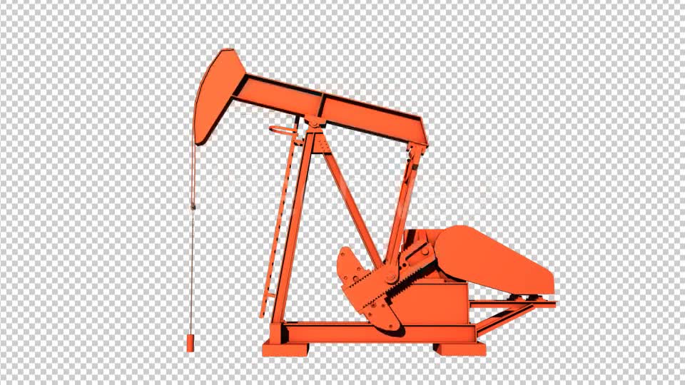 Oil Pump Oil Jack Videohive 18841621 Motion Graphics Image 7