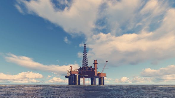 Oil Rig - 18226442 Download Videohive
