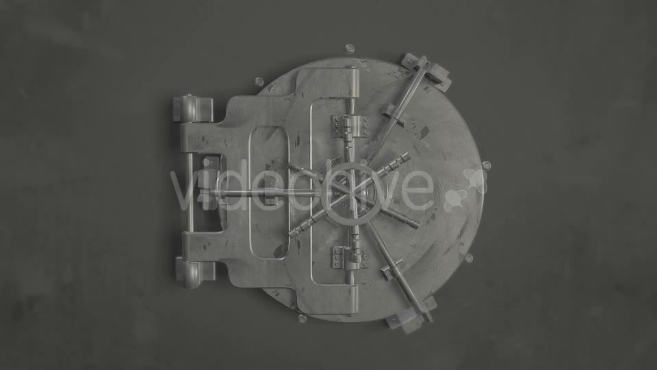 Old Bank Vault Safe Door Opening Videohive 17914582 Motion Graphics Image 3