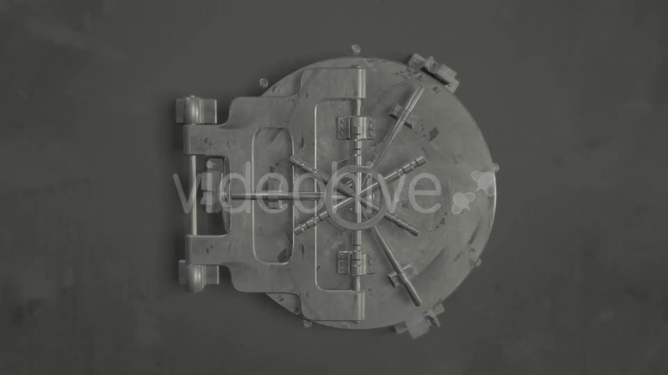 Old Bank Vault Safe Door Opening Videohive 17914582 Motion Graphics Image 7