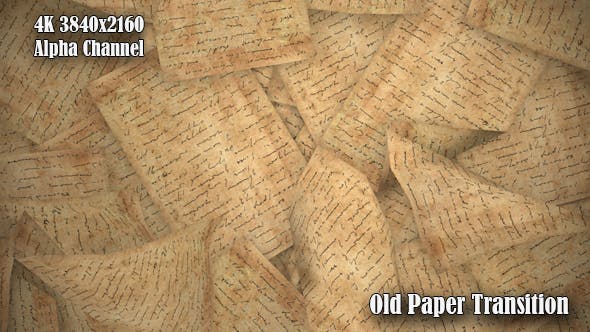Old Paper Transition - Download 19761434 Videohive