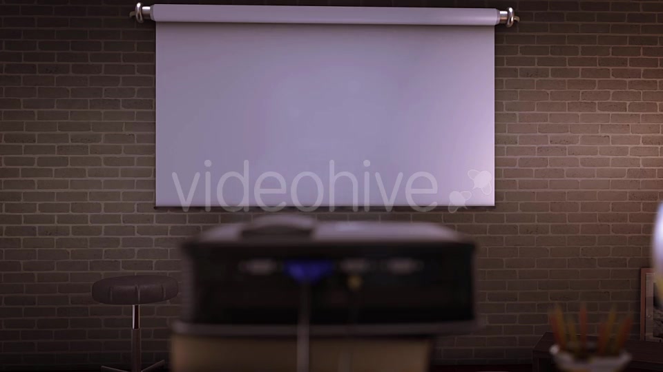 Old Room With Projector Videohive 11082898 Motion Graphics Image 10