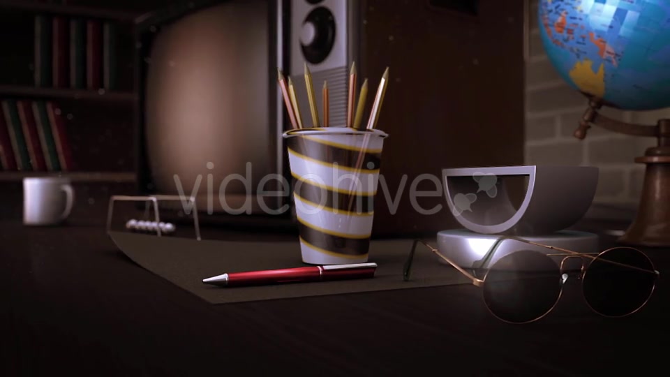 Old Room With Projector Videohive 11082898 Motion Graphics Image 4