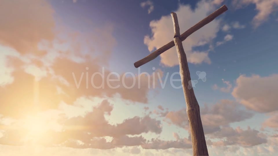 Old Wooden Cross Sunset Videohive 19522902 Motion Graphics Image 2