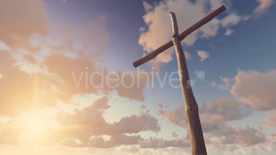 Old Wooden Cross Sunset Videohive 19522902 Motion Graphics Image 4