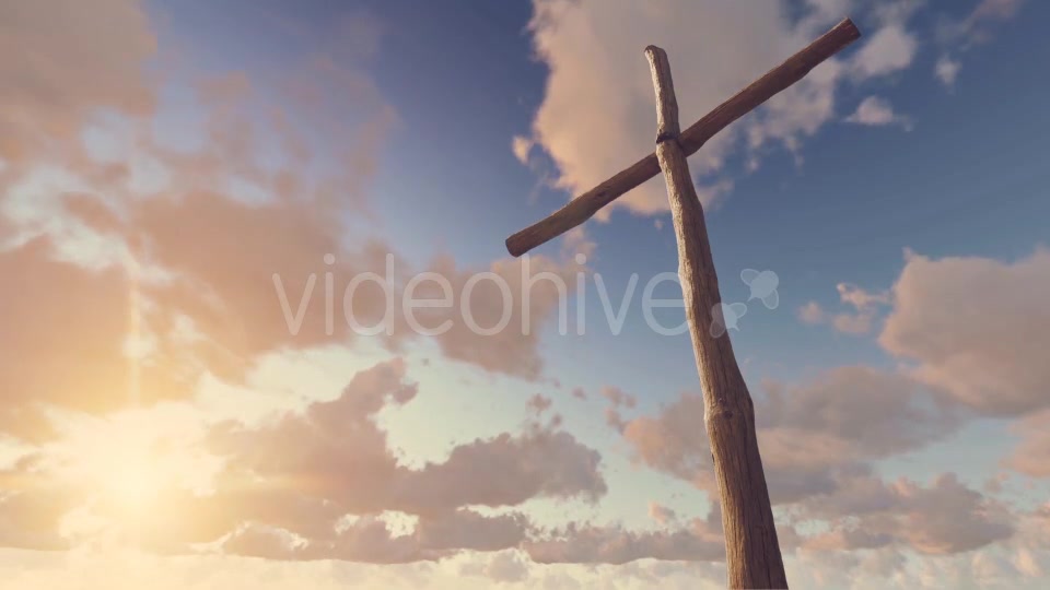 Old Wooden Cross Sunset Videohive 19522902 Motion Graphics Image 6