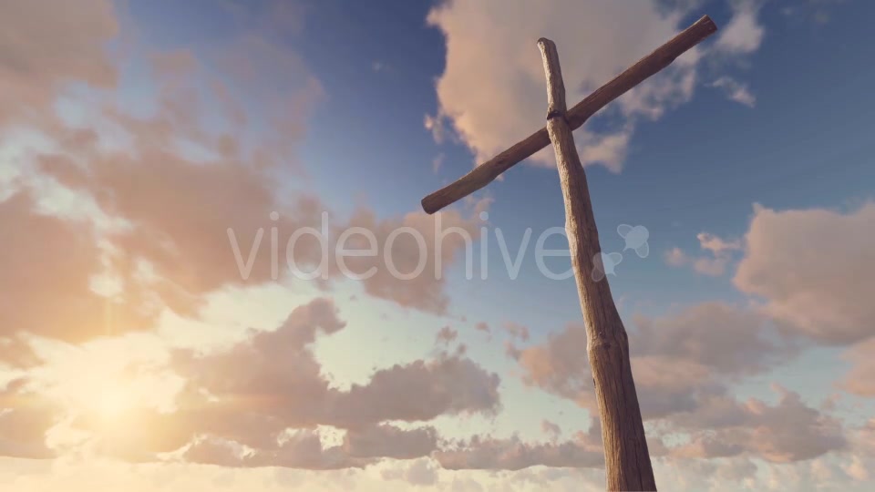 Old Wooden Cross Sunset Videohive 19522902 Motion Graphics Image 7