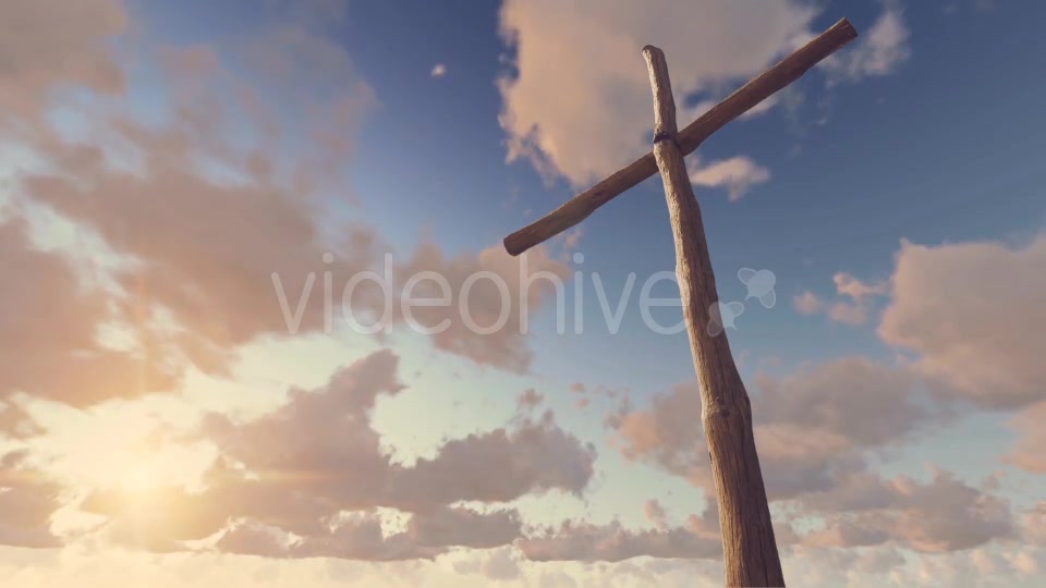Old Wooden Cross Sunset Videohive 19522902 Motion Graphics Image 8