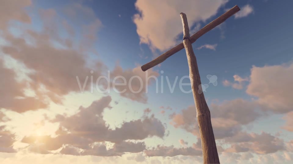 Old Wooden Cross Sunset Videohive 19522902 Motion Graphics Image 9