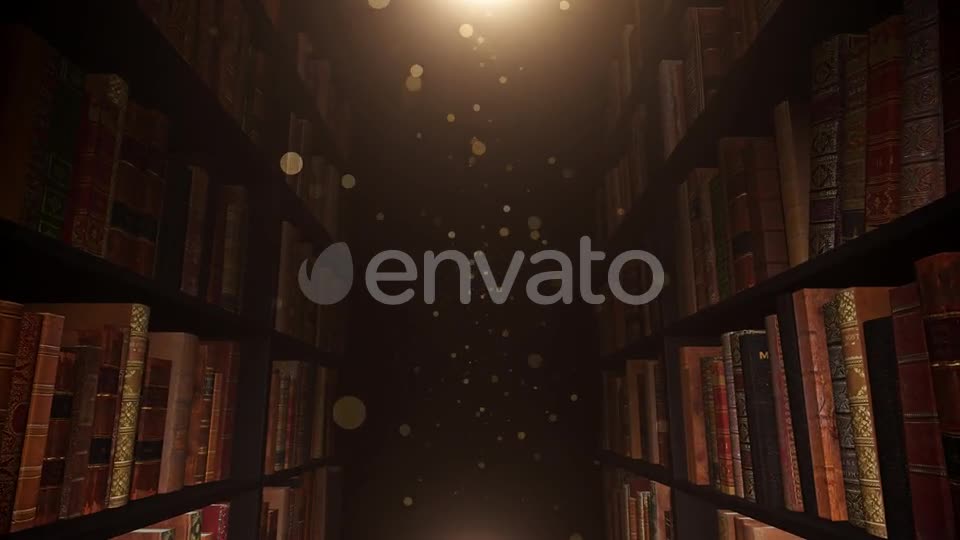 On The Library Shelf 04 HD Videohive 24447485 Motion Graphics Image 1
