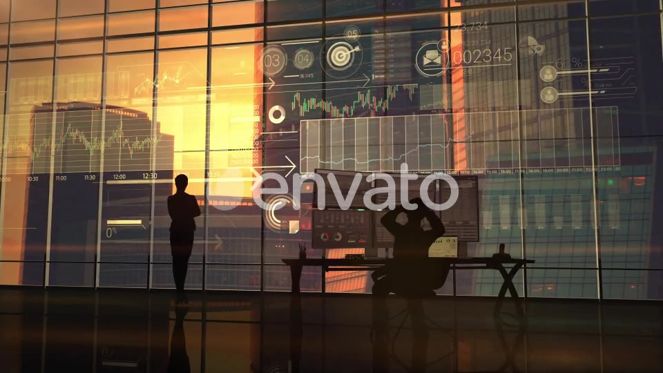 Online Trading On The Stock Exchange Videohive 23428636 Motion Graphics Image 8