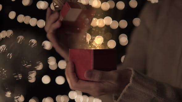 Open Christmas Gift Box - 20882350 Download Videohive