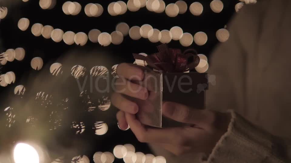 Open Christmas Gift Box With Magic Lights Videohive 20944685 Motion Graphics Image 1