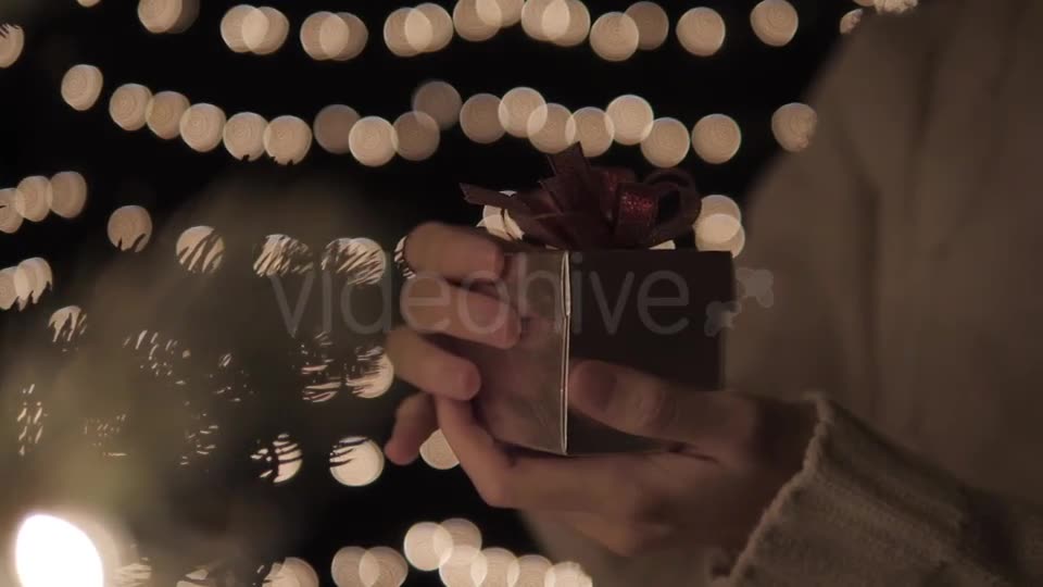 Open Christmas Gift Box With Magic Lights Videohive 20944685 Motion Graphics Image 2