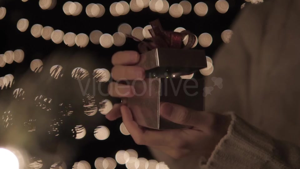 Open Christmas Gift Box With Magic Lights Videohive 20944685 Motion Graphics Image 3