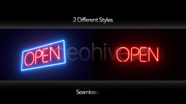 Open Neon Sign Videohive 6982301 Motion Graphics Image 1