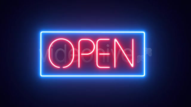 Open Neon Sign Videohive 6982301 Motion Graphics Image 7