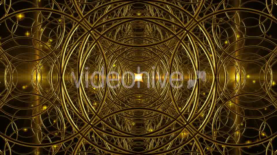 Openwork Golden Tunnel Videohive 20753474 Motion Graphics Image 10