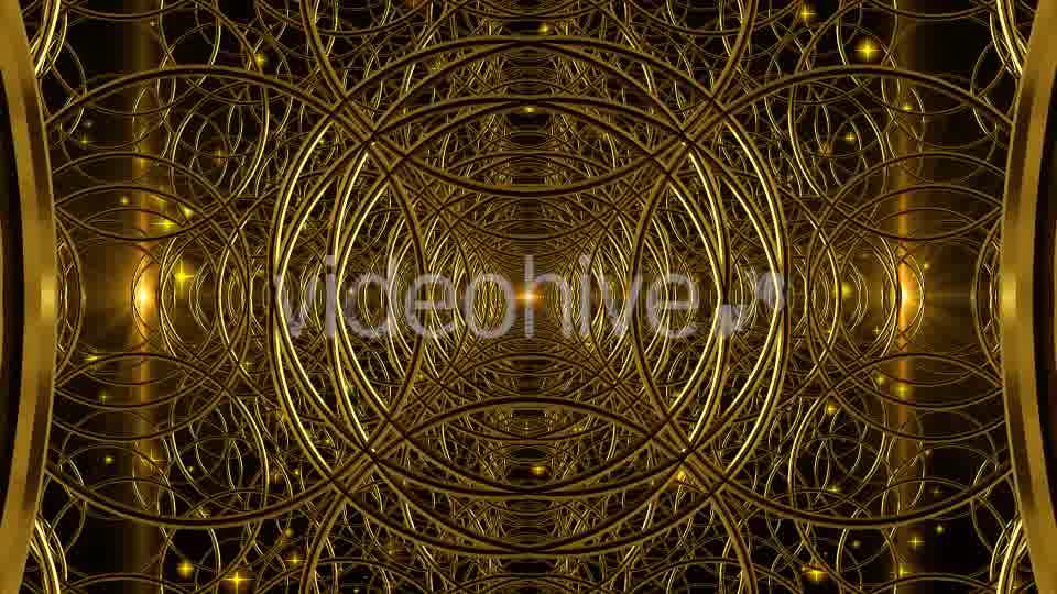 Openwork Golden Tunnel Videohive 20753474 Motion Graphics Image 11
