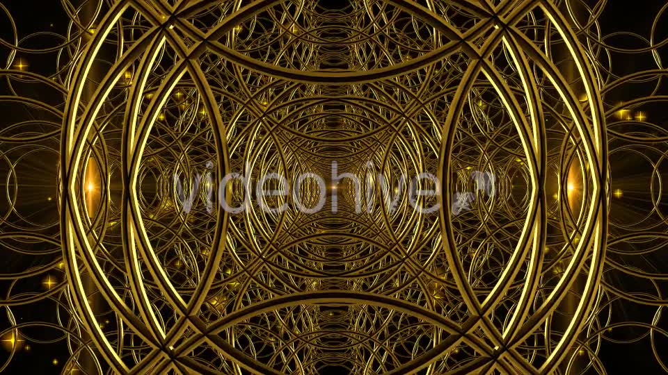 Openwork Golden Tunnel Videohive 20753474 Motion Graphics Image 2