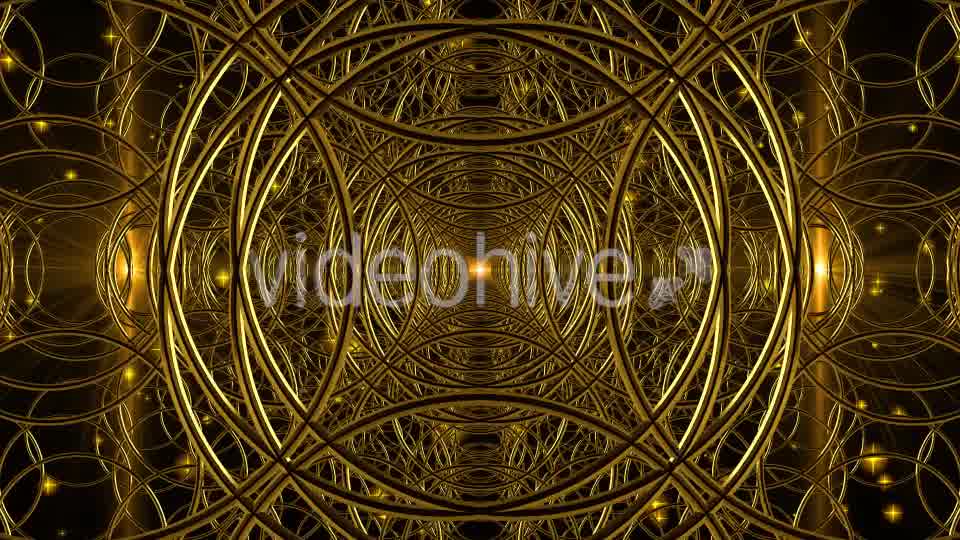 Openwork Golden Tunnel Videohive 20753474 Motion Graphics Image 9