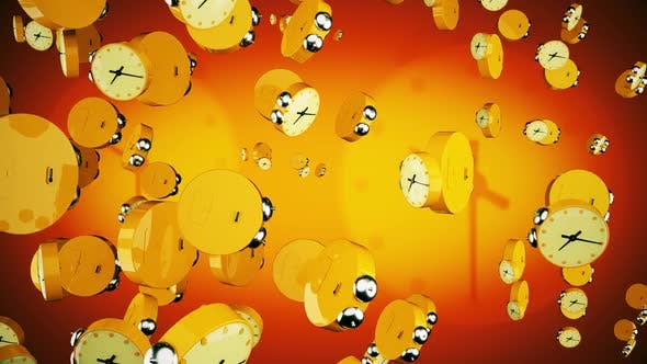 Orange Alarm Clocks - 22570423 Download Videohive