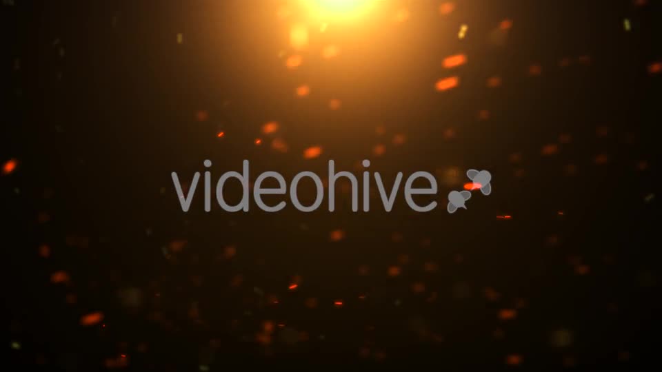 Orange Cinematic Particles Videohive 21475610 Motion Graphics Image 1