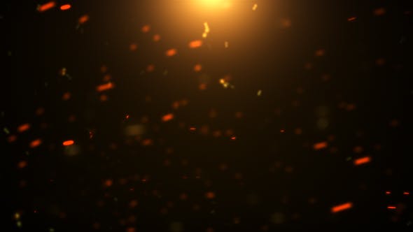 Orange Cinematic Particles - Videohive 21475610 Download