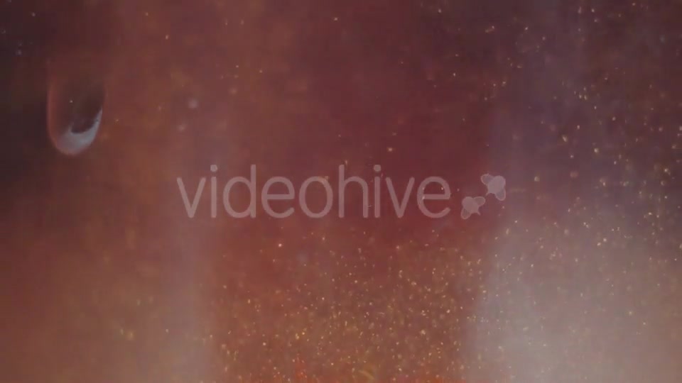 Orange Paint Dripping a Drop In Water Videohive 16938007 Motion Graphics Image 9